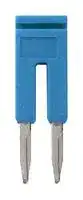 XW5S-P1.5-3BL: Short Bar, XW5S Series, 3 Pole, Blue, XW5T & XW5G Series DIN Rail Terminal Blocks