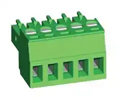 EBK-08-B: Pluggable Terminal Block, 3.81 mm, 8 Ways, 24 AWG, 12 AWG, Screw