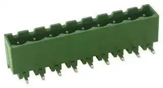 ME030-50809: Terminal Block, Header, 5.08 mm, 9 Ways, 16 A, 300 V, Through Hole Right Angle