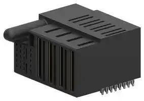 2204406-6: Connector, R/A, MULTI-BEAM HD, 24 Contacts, Receptacle, Press Fit