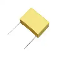 168104J50A-F: General Purpose Film Capacitor, Metallized PET, Radial Box - 2 Pin, 0.1 µF, ± 5%, 30 V, 50 V
