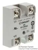 84134870: Solid State Relay, 30 A, 50 VDC, Panel Mount, Screw