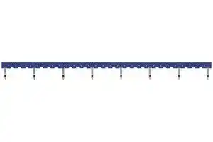 PYDN-31.0-080S: Relay Accessory, Short Bar