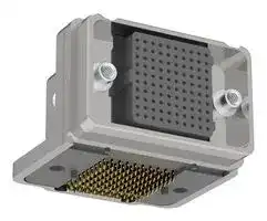 VRRAF-04-10-50-01-NE: Connector, Airborn VerSI VRRAF Series, 40 Contacts, 1.27 mm, Receptacle, Through Hole Right Angle
