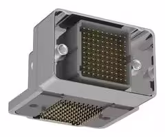 VRRAM-04-50-50-04-N: Connector, Airborn VerSI VRRAM Series, 200 Contacts, 1.27 mm, Plug, Through Hole Right Angle