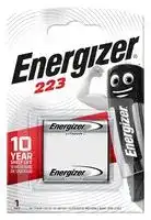 E301029600: Battery, 6 V, CR223, Lithium Manganese Dioxide, 1.5 Ah, Flat Top, 1