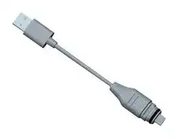 UC30ML-NAML-QB001: USB Cable, IP68, 32-26AWG, Type C Plug to Type A Plug, 1 m, 3.3 ft, USB 3.0, Black