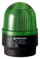 20120067: Beacon, LED, Green, Steady, 115 VAC, 58 mm x 81 mm, IP65