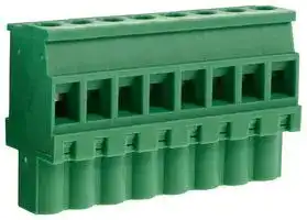 CTBP92VJ/8S: Pluggable Terminal Block, 5.08 mm, 8 Ways, 28 AWG, 14 AWG, 1.5 mm², Clamp