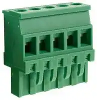 CTBP92VJ/5R: Pluggable Terminal Block, Reversed, 5.08 mm, 5 Ways, 28 AWG, 14 AWG, 1.5 mm², Clamp