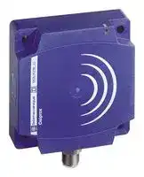 XS7D1A1DAM12: Inductive Proximity Sensor, Flat, OsiSense XS, 40 mm, SPST-NO, 12 to 24 Vdc, M12 Connector