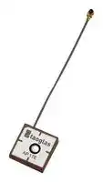 AP.17E.07.0064A: Patch Antenna, 1.57542GHz, 2 VSWR, -1dBi Gain, 50ohm, Right Hand Circular Polarisation,
