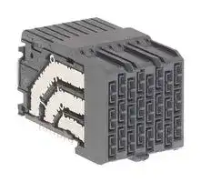 172730-1138: Connector, 3 Pair Right Angle Daughtercard, 8 Columns, Impel Plus 172730, 48 Contacts, 1.9 mm