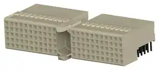 100147-1: Connector, 110 Contacts, 2 mm, Receptacle, Press Fit, 5 Rows