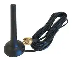 ANT-4GSTUB5-SMA: Antenna, Stubby, 698 MHz to 2.7 GHz, 5 dB, Linear, Magnetic