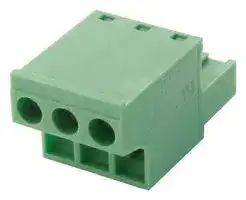 1777293: Pluggable Terminal Block, 5.08 mm, 3 Ways, 24 AWG, 12 AWG, 2.5 mm², Screw