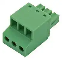 1850673: Pluggable Terminal Block, 3.81 mm, 3 Ways, 28 AWG, 16 AWG, 1.5 mm², Screw