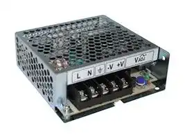 LS25-3.3: AC-DC CONVERTER, ENCLOSED, 1 O/P, 25W, 6A, 3.3V