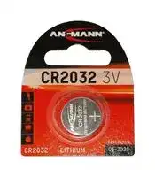 5020122: Battery, Button Cell, Single Cell, 3 V, 2032, Lithium Manganese Dioxide, 230 mAh, Pressure Contact