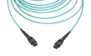 106225-0001: Fibre Optic Cable, With Flexibend Boots, 10m, 50µm / 125µm, Multimode, 12 Fibres,  MPO to MPO