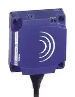 XS8C1A1MBL2: Inductive Proximity Sensor, Flat, OsiSense XS, 25 mm, SPST-NC, 24 to 240 Vac/dc, Pre-wired