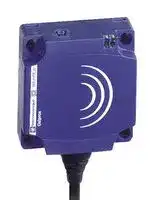 XS8C1A1PAL2: Inductive Proximity Sensor, Flat, OsiSense XS, 25 mm, PNP-NO, 12 to 24 Vdc, Pre-wired