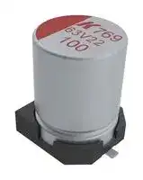 A769KS826M1HLAS013: Polymer Aluminium Electrolytic Capacitor, 82 µF, 50 V, Radial Can - SMD, 0.013 ohm