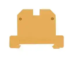 0661260000: PE TERMINAL BLOCK, DIN RAIL, 2POS, 8AWG