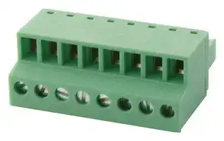 1850725: Pluggable Terminal Block, 3.81 mm, 8 Ways, 28 AWG, 16 AWG, 1.5 mm², Screw