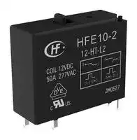 HFE10-1/12-HT-L1: Power Relay, Miniature, SPST-NO, 12 VDC, 50 A, HFE10 Series, Through Hole, Latching Single Coil