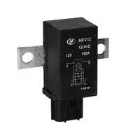 HFV12/12-H-D: Automotive Relay, 12 VDC, 180 A, SPST-NO, Flange, Screw, HFV12 Series