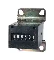 KE610AFB10DC12: 6 DIGIT, NON-RESET COUNTER,  DIODE SUPPRESSION, FRONT  BASE MOUNT, 12 DC 10AN1840