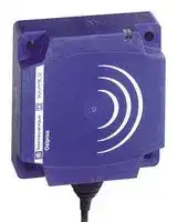XS8D1A1MBL2: Inductive Proximity Sensor, Flat, OsiSense XS, 60 mm, SPST-NC, 24 to 240 Vac/dc, Pre-wired