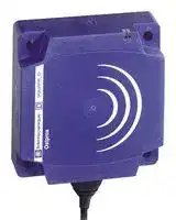 XS8C1A1MBL01U20: Inductive Proximity Sensor, Flat, OsiSense XS, 25 mm, SPST-NC, 24 to 240 Vac/dc, Pre-wired