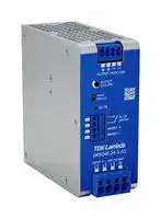 DRB240-24-3-A1: AC/DC DIN Rail Power Supply (PSU), 3-phase, ITE & Laboratory Equipment, 1 Output, 240 W, 24 VDC
