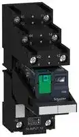 RXM2AB2BDPVS: Power Relay, DPDT, 24 VDC, 12 A, Harmony RXM Series, Socket, Non Latching