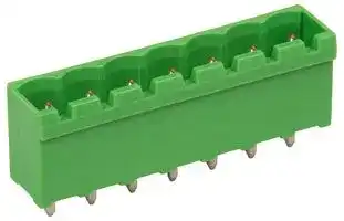 CTB9308/7: Terminal Block, Header, 5.08 mm, 7 Ways, 12 A, 320 V, Through Hole Vertical