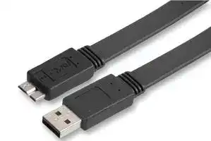 PSG90495: USB Cable, Type A Plug to Micro Type B Plug, 1 m, 3.28 ft, USB 3.0, Black