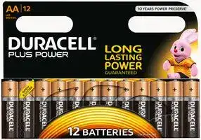 5000394017825: Battery, Plus Power With Duralock, Pack of 12, 1.5 V, AA, Alkaline