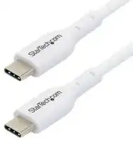 USB2CC1MNCWHE: USB Cable, 1m White USB-C Charging Cable, USB C Cable, USB Type-C Charger Cord, 60W 3A PD