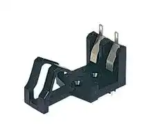 BX0033: Battery Holder, PP3, 1 Cell, 26.5 mm Width x 17.5 mm Depth x 48.5 mm Height, Through Hole Mount