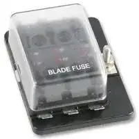 PPFH-76ATO6: FUSEHOLDER, ATO, 6POS, LED