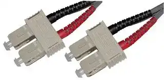 005-307-010-01B: Fibre Optic Cable, Multimode, 125 µm, SC-SC, 3.28 ft/1 m