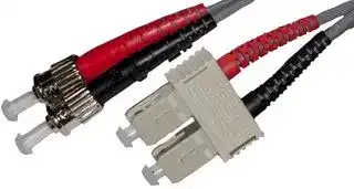 005-308-030-01B: Fibre Optic Cable, Multimode, 125 µm, SC-ST, 9.84 ft/3 m