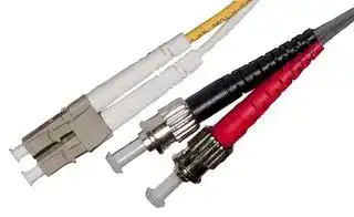 005-323-010-01B: Fibre Optic Cable, Multimode, 125 µm, LC-ST, 3.28 ft/1 m