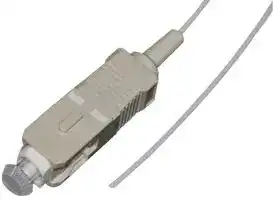 005-407-010-01B: Fibre Optic Cable, Multimode, 125 µm, SC-Free / Stripped End, 3.28 ft/1 m