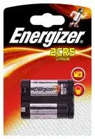 7638900057003: Battery, 6 V, 2CR5, Lithium Manganese Dioxide, 1.5 Ah, Flat Top, 1