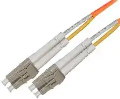 005-624-010-01B: Fibre Optic Cable, Multimode, 125 µm, LC-LC, 3.28 ft/1 m