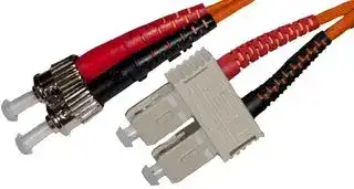 005-648-010-01B: Fibre Optic Cable, Multimode, 125 µm, SC-ST, 3.28 ft/1 m