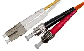 005-635-010-01B: Fibre Optic Cable, Multimode, 125 µm, LC-ST, 3.28 ft/1 m